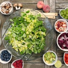 salade légumes crus healthy food